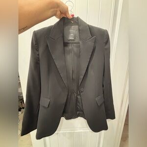Black blazer from Mango